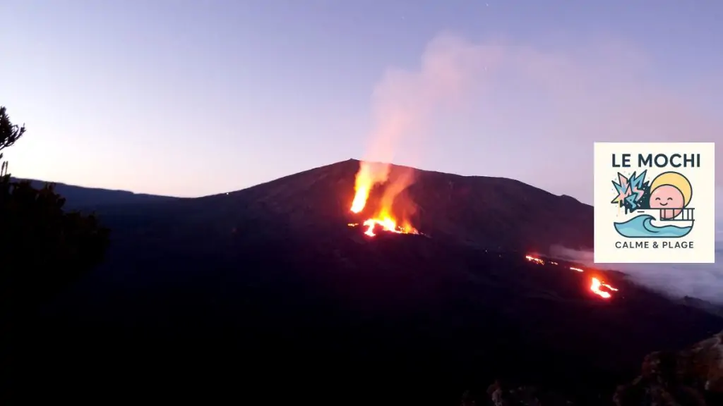 Mochi La Réunion – Piton de La Fournaise éruption